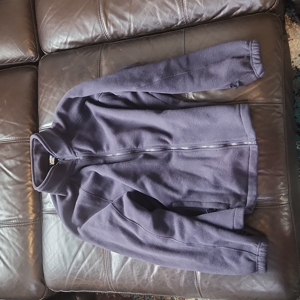 Land's End zip up sweatshirt